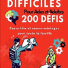 Enigmes difficiles pour ados et adultes