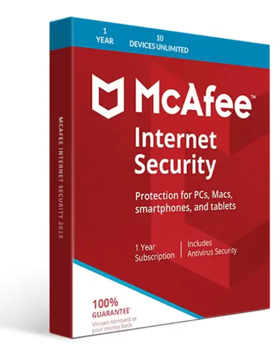 Clé McAfee Internet Security